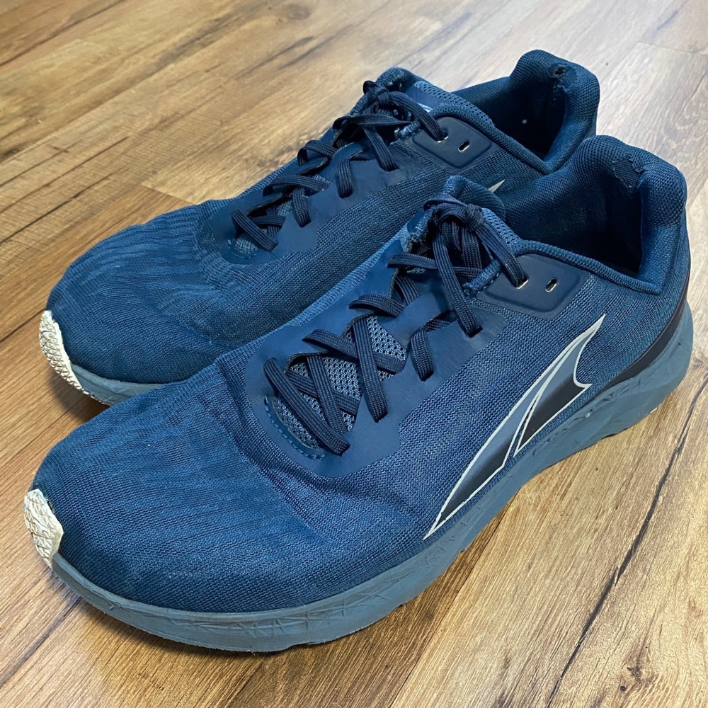 Altra Rivera Mens Running Shoes Navy Blue AL0A4VQL408 Size 10 Zero Drop Sneakers